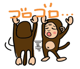 Monkeys sticker. I'm Monchi. sticker #8644450