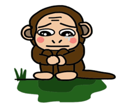 Monkeys sticker. I'm Monchi. sticker #8644461
