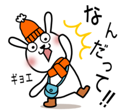 Cute rabbit 4st sticker #8644684