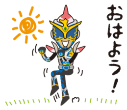 Japanese Hero Seafood Bastard Hokki-Guy sticker #8644866