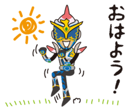 Japanese Hero Seafood Bastard Hokki-Guy sticker #8644866