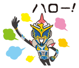 Japanese Hero Seafood Bastard Hokki-Guy sticker #8644867