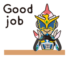 Japanese Hero Seafood Bastard Hokki-Guy sticker #8644870