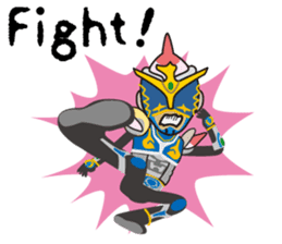 Japanese Hero Seafood Bastard Hokki-Guy sticker #8644875