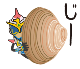 Japanese Hero Seafood Bastard Hokki-Guy sticker #8644882