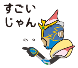 Japanese Hero Seafood Bastard Hokki-Guy sticker #8644885