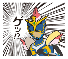 Japanese Hero Seafood Bastard Hokki-Guy sticker #8644886