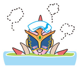 Japanese Hero Seafood Bastard Hokki-Guy sticker #8644894