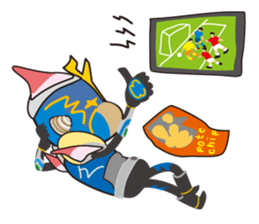 Japanese Hero Seafood Bastard Hokki-Guy sticker #8644902