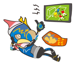 Japanese Hero Seafood Bastard Hokki-Guy sticker #8644902