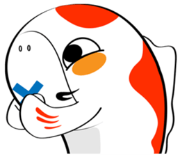 Fancy carp V.2 sticker #8644988