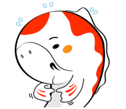 Fancy carp V.2 sticker #8644989