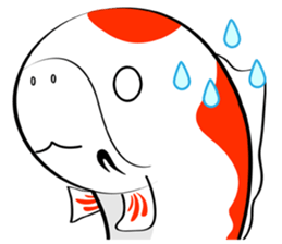 Fancy carp V.2 sticker #8644994