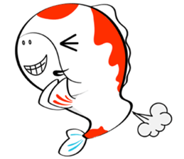 Fancy carp V.2 sticker #8644997