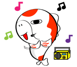 Fancy carp V.2 sticker #8645001