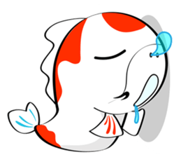 Fancy carp V.2 sticker #8645002