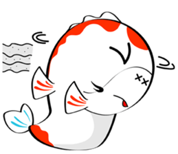 Fancy carp V.2 sticker #8645004