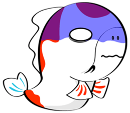 Fancy carp V.2 sticker #8645005
