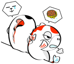 Fancy carp V.2 sticker #8645008