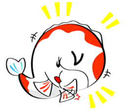 Fancy carp V.2 sticker #8645010