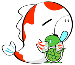 Fancy carp V.2 sticker #8645013