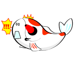 Fancy carp V.2 sticker #8645017