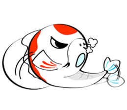 Fancy carp V.2 sticker #8645018