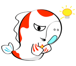 Fancy carp V.2 sticker #8645019