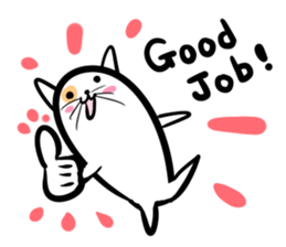 Hutoltutyoi cat tameguti Version1 sticker #8645098