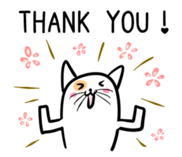 Hutoltutyoi cat tameguti Version1 sticker #8645102