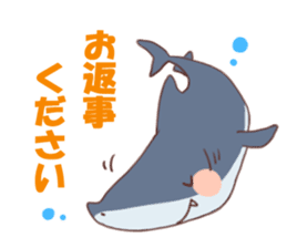 Shark &Whale shark &Talk sticker #8645589