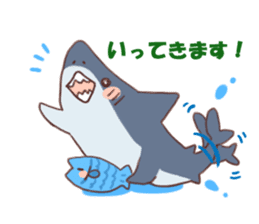 Shark &Whale shark &Talk sticker #8645610