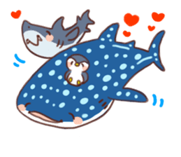 Shark &Whale shark &Talk sticker #8645622