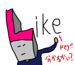 Mr. solid sticker #8645670