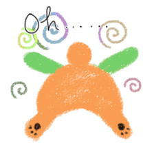 crayon rabbits sticker #8645845