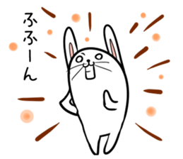 Hutoltutyoi rabbit uzakawaii Version1 sticker #8645918
