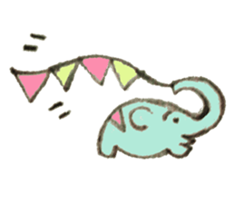 Good child elephant sticker #8646068