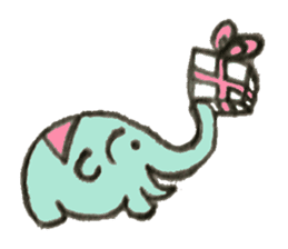 Good child elephant sticker #8646077