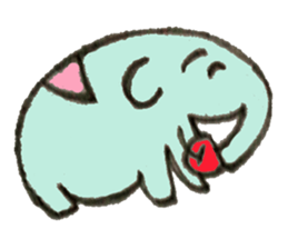 Good child elephant sticker #8646081