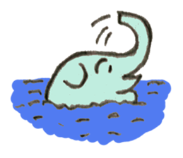 Good child elephant sticker #8646082