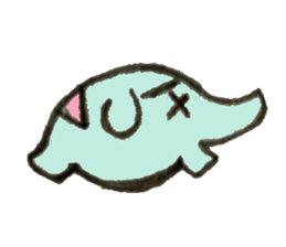 Good child elephant sticker #8646085