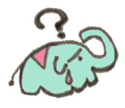 Good child elephant sticker #8646086