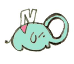 Good child elephant sticker #8646088