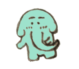 Good child elephant sticker #8646089