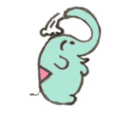 Good child elephant sticker #8646092