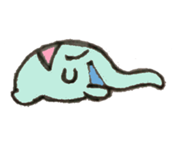 Good child elephant sticker #8646095