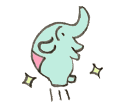 Good child elephant sticker #8646103