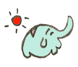 Good child elephant sticker #8646104