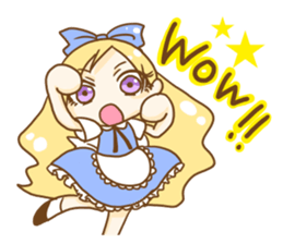 Alice in the Mediocre world sticker #8646563