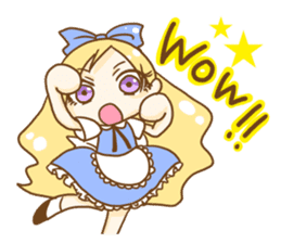 Alice in the Mediocre world sticker #8646563